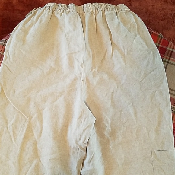 NWT Linden Hill 100% linen pants size L - Picture 6 of 8